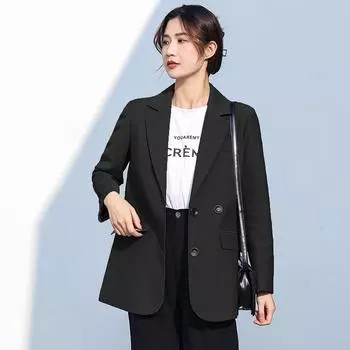 Весенняя и осенняя одежда для маленьких женщин, пиджаки, свободный темперамент, небольшой аромат, новый дизайн, костюмы для женщин S