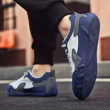 Весенняя корейская версия мужских цветовых сочетаний, однопедальные туфли, износостойкие повседневные туфли на плоской подошве, модная спортивная обувь с низким верхом 39