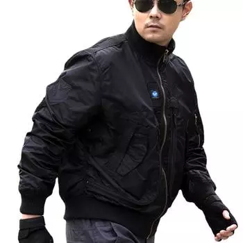 Весенняя куртка-бомбер Ma -1 Мужская бейсбольная форма Свободные комбинезоны Куртка S зелёный