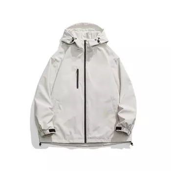 Весенняя куртка Japanese Tooling, базовая ветрозащитная куртка для альпинизма на открытом воздухе, мужская и женская, разноцветная куртка с капюшоном S