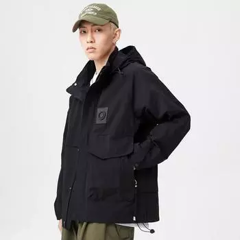 Весенняя куртка с капюшоном Tooling, мужская свободная трендовая брендовая американская куртка, мужская повседневная куртка большого размера M кирпич красный