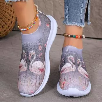 Весенняя легкая дышащая обувь для женщин, нескользящая повседневная удобная женская обувь на мягкой подошве без шнуровки, большие размеры 35-43 35