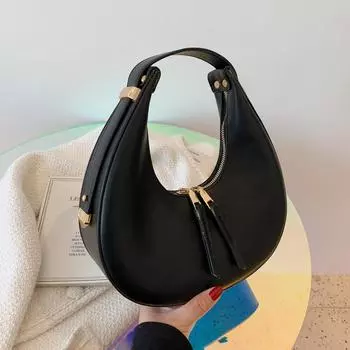 Весенняя мода подмышечные сумки на плечо для женщин винтажная сумка-мессенджер Hobos кошелек женская сумка-клатч из искусственной кожи подмышечная сумка