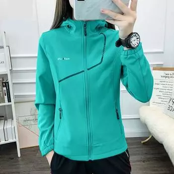 Весенняя мода тонкий бархат теплый ветрозащитный водонепроницаемый женский плащ женские куртки M