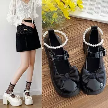 Весенняя мода в британском стиле, кожаные ботинки с квадратной головкой, женские узкие ботинки на толстом каблуке с молнией сзади, женские полусапожки большого размера 35 светло-бежевый