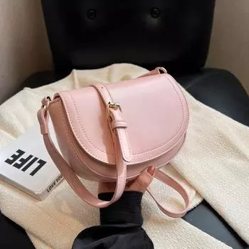 Весенняя модная маленькая женская сумка, новинка 2023 года, корейское издание, женская сумка на плечо, универсальная сумка через плечо на одно плечо, маленькая седельная сумка