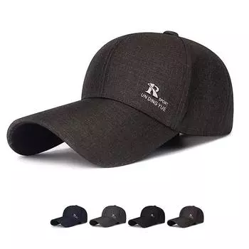 Весенняя мужская кепка с длинными полями, солнцезащитная спортивная бейсболка, шляпа Snapback, солнцезащитный козырек, шляпа для рыбалки серый