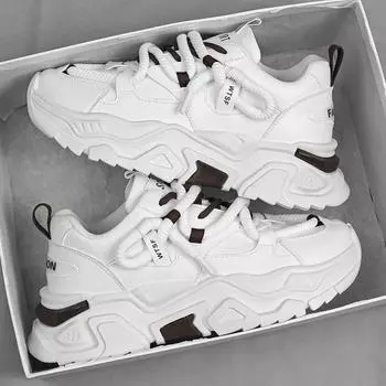 Весенняя мужская обувь 2025 года, новые дышащие туфли, мужские модные универсальные кроссовки с завышенной внутренней частью, повседневные кроссовки для пап 39