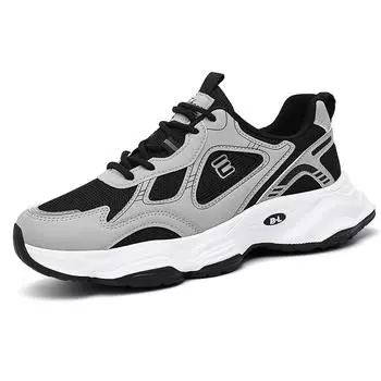 Весенняя мужская обувь Белая спортивная обувь Модная повседневная дорожная обувь Низкие универсальные кроссовки 39