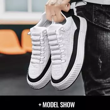 Весенняя мужская обувь для мальчиков и студентов, дышащая спортивная обувь для бега и подростков. 39