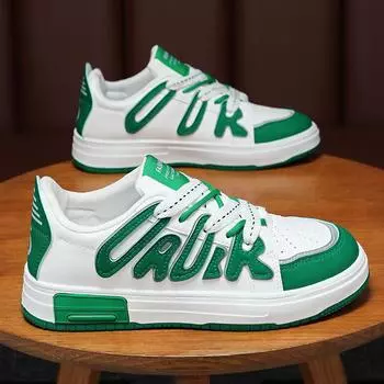 Весенняя мужская обувь, дышащие маленькие белые туфли, мужская модная универсальная спортивная обувь на толстой подошве, повседневная обувь для досок, модная обувь 39