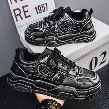 Весенняя мужская обувь, новые дышащие белые туфли, мужская модная универсальная обувь на толстой подошве, увеличивающая рост, спортивная обувь, повседневная обувь для серфинга, модная обувь 39