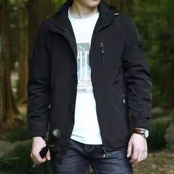 Весенняя мужская уличная водонепроницаемая куртка больших размеров, ветровка, дождевик, дышащая тактическая куртка для рыбалки, кемпинга, мужская одежда L хаки