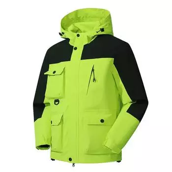 Весенняя новая куртка с капюшоном для пары, повседневная куртка для активного отдыха, мужская куртка с капюшоном S