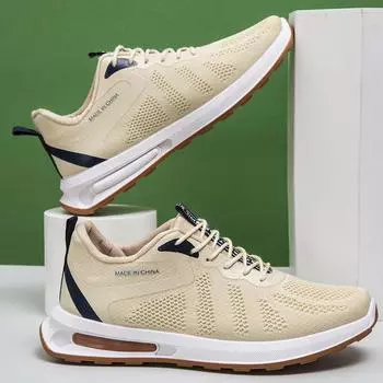 Весенняя новая модная спортивная обувь на воздушной подушке, молодежная повседневная дышащая легкая мужская обувь с мягкой подошвой 39