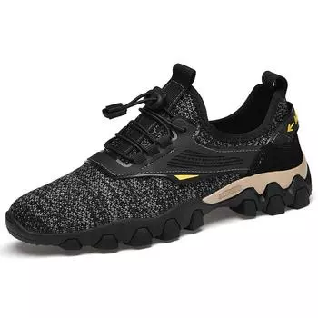 Весенняя новая мужская обувь Корейская версия дышащая сетчатая обувь с полыми отверстиями уличная обувь для водных видов спорта универсальная трендовая повседневная обувь для мужчин 38