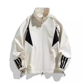 Весенняя новая прочная модная куртка из трехзащитной ткани со взрывоопасными элементами для занятий спортом на открытом воздухе, новый стиль, мужское и женское пальто M красный