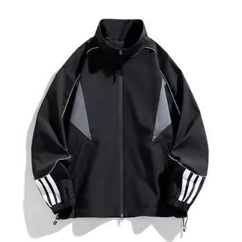 Весенняя новая прочная модная куртка из трехзащитной ткани со взрывоопасными элементами для занятий спортом на открытом воздухе, новый стиль, мужское и женское пальто M слоновая кость