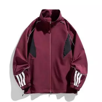 Весенняя новая прочная модная куртка из трехзащитной ткани со взрывоопасными элементами для занятий спортом на открытом воздухе, новый стиль, мужское и женское пальто XL красный