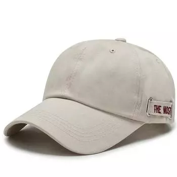 Весенняя новинка хип-хоп бейсболка хлопковая вышитые буквы сбоку повседневная кепка с козырьком шляпа от солнца для улицы Adjustable