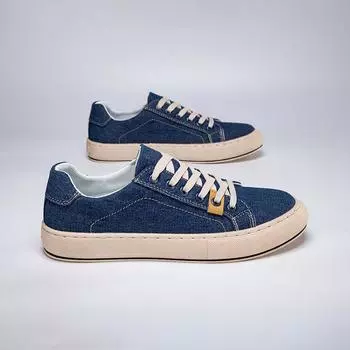 Весенняя обувь для отдыха с низким берцем, ленивая парусиновая обувь на плоской подошве, сезонная обувь для досок, мужская обувь большого размера 39 чёрный