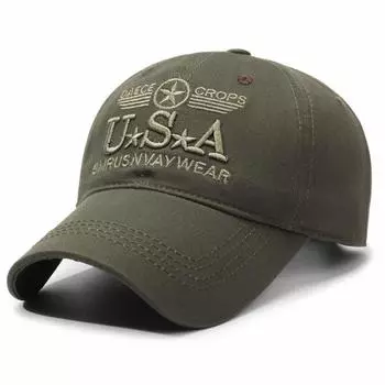 Весенняя плоская кепка мужская кепка весна-осень камуфляжная шляпа армия зеленый