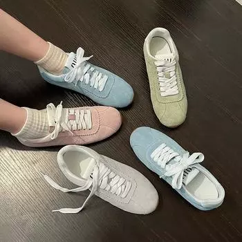 Весенняя повседневная обувь Женские универсальные кроссовки Женские туфли-лодочки на плоской подошве Женские 34