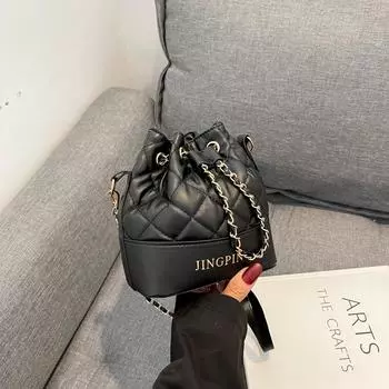 Весенняя ромбовидная маленькая женская сумка, модная женская сумка с ремнем для отдыха, сумка-цепочка, популярная сумка-мессенджер белый