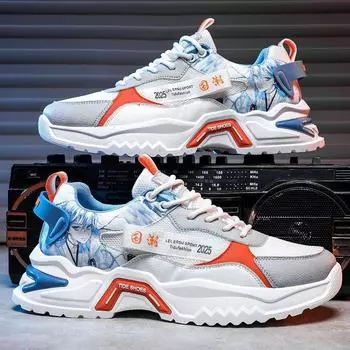 Весенняя сетчатая дышащая повседневная антизапаховая универсальная спортивная обувь, кроссовки 39