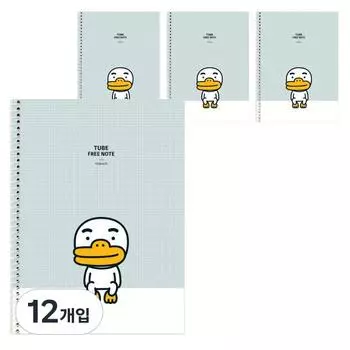 Весенняя тетрадь ICONS Kakao Friends, тюбик, 12 предметов, лучший персонаж Кореи