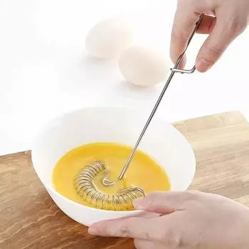 Весенняя взбивалка из нержавеющей стали, блендер для соуса, мини-венчик для вспенивания молока, пенообразователь, креативные кухонные инструменты, аксессуары для приготовления пищи