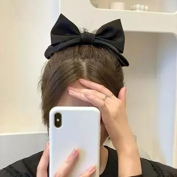 Весенняя заколка для волос с 3D бантом, милые заколки для волос принцессы, заколки с лентой, головные уборы для девочек и женщин, аксессуары для волос