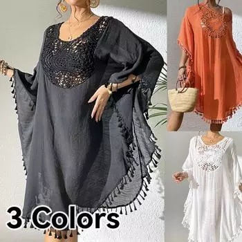 Весенняя женская шифоновая юбка с квадратным вырезом и пышными рукавами во французском ретро-стиле S оранжевый