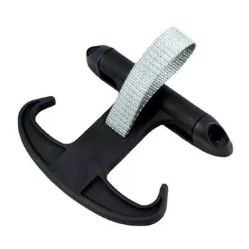 Вешалка для багажника, демпфирующие грузовые крюки с U-образными крючками и эластичной лентой, аксессуары для салона автомобиля для багажников автомобилей, автофургонов и грузовиков United States