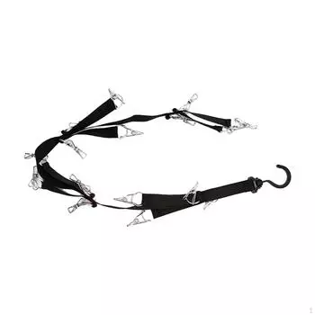 Вешалка для бейсболок, 16 зажимов, вешалки для сушки, шкаф для хранения фуражок