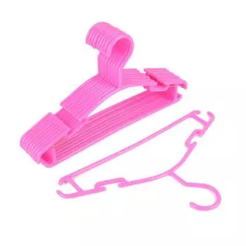 Вешалка для белья Вешалки для пальто Одежда для малышей Детская домашняя вешалка для детей Пластиковая вешалка для дома #10 шт. Ручная работа purple