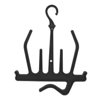 Вешалка для дайвинга, прочная, быстросохнущая, вешалка для гидрокостюма, водолазное снаряжение, сухая стойка для слива ботинок и перчаток чёрный