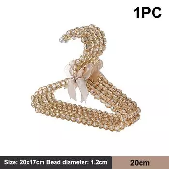 Вешалка для домашних животных с жемчугом, бант, прочная детская вешалка, элегантный органайзер для одежды, прищепки, органайзер для хранения одежды для экономии места