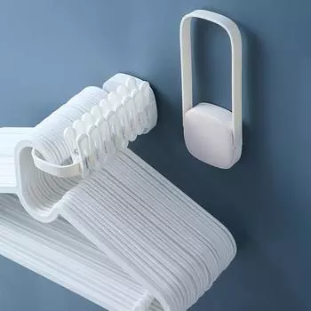 Вешалка для хранения Многофункциональная складная стойка для брюк без перфорации, складная вешалка для брюк, вешалка для сушки, стеллаж для хранения 15*7cm белый