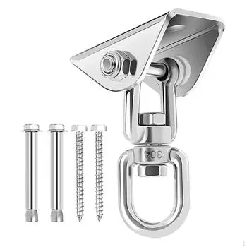 Вешалка для качелей с винтами Крючок для гамака Кресло Тяжелая сумка