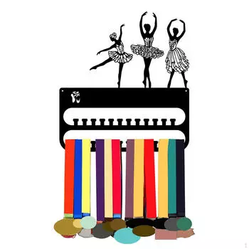 Вешалка для медалей, наградная лента, настенное украшение, подставка для медалей для футбола Style A