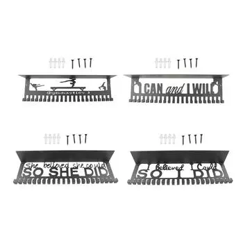 Вешалка для медалей, прочная металлическая стойка для хранения медалей для бега, бейсбола, спорта