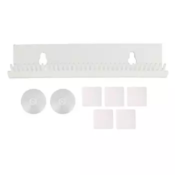 Вешалка для наращивания волос в виде пучка, акриловая, легкая, держатель для демонстрации наращивания волос для домашних магазинов, белая белый