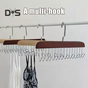 Вешалка для одежды, держатель для строп, вращающийся на 360 градусов, легкий доступ, устойчивая к ржавчине поверхность без заусенцев, вешалка для шкафа-органайзера хаки