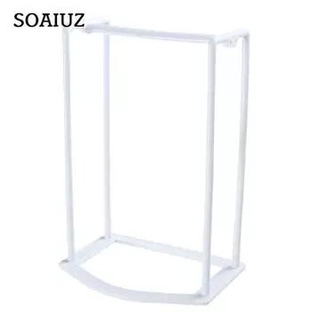 Вешалка для одежды, держатель-штабелер, органайзер для хранения One size белый
