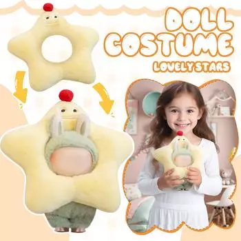 Вешалка для одежды, Детская одежда, Летний желтый чехол на голову со звездой, Набор шляп - милый One Size жёлтый