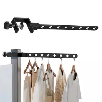 Вешалка для одежды, подвесной водонепроницаемый прочный многоцелевой крючок для одежды для гостиницы белый