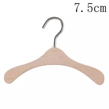 Вешалка для одежды ручной работы, деревянная мебель, вешалка для пальто, модель игрушки, подарки 15cm