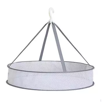 Вешалка для одежды с ветрозащитной конструкцией и сеткой