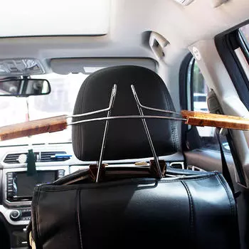 Вешалка для одежды в подголовнике автомобиля, вешалка для одежды, телескопический выдвижной костюм